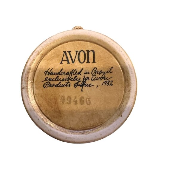 Vintage Avon Stein 1982 Handcrafted Brazil Nautical Ship Ceramic 4.5" Serial # - Picture 6 of 6